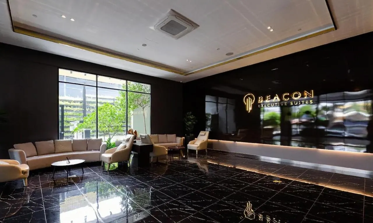 Skypool With Seaview 8Pax Beacon Executive Suites - Georgetown City Centre - 3Km To Komtar Lägenhet George Town