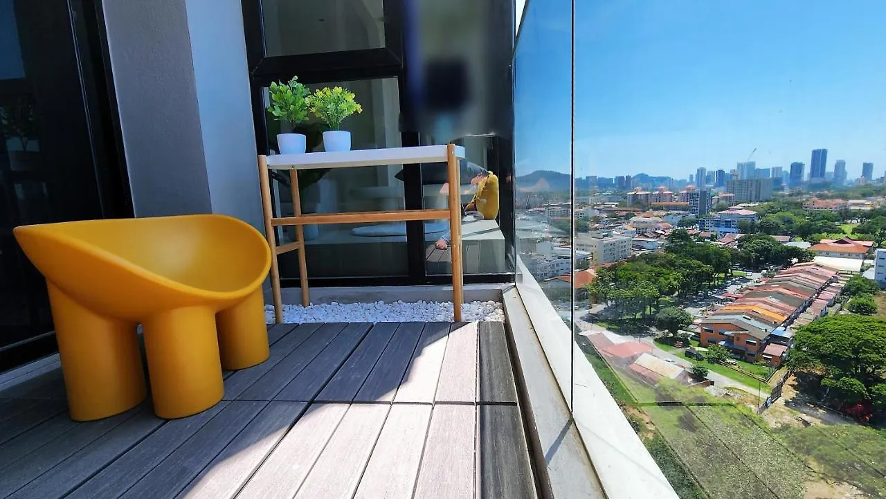 Lägenhet Skypool With Seaview 8Pax Beacon Executive Suites - Georgetown City Centre - 3Km To Komtar